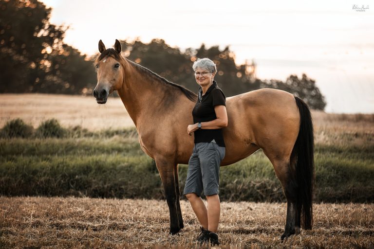 Susanne und Lilly Abendstimmung